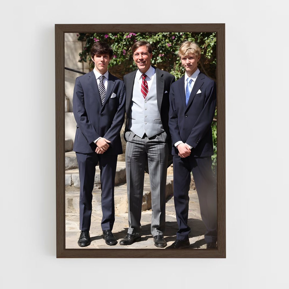 ap-prince louis-13 cadre Bois foncé