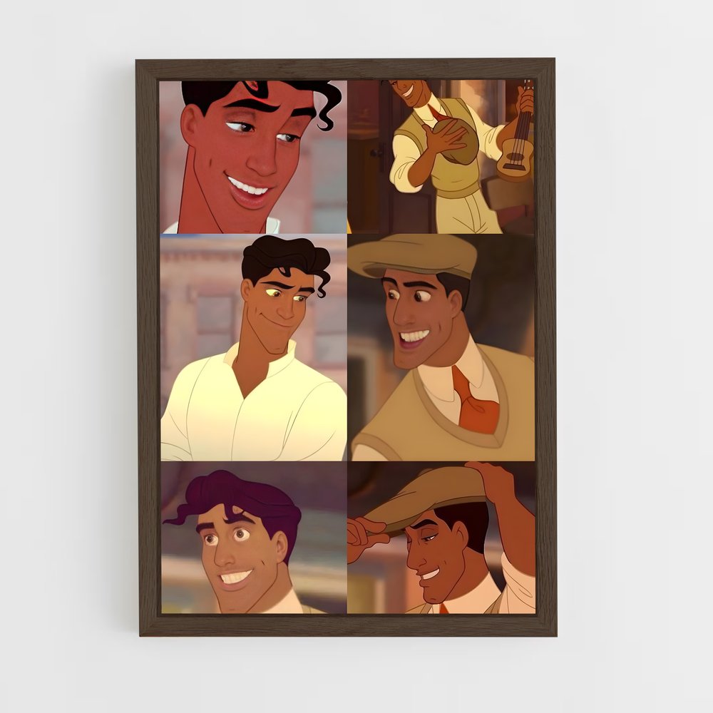 ap-prince naveen-4 cadre Bois foncé
