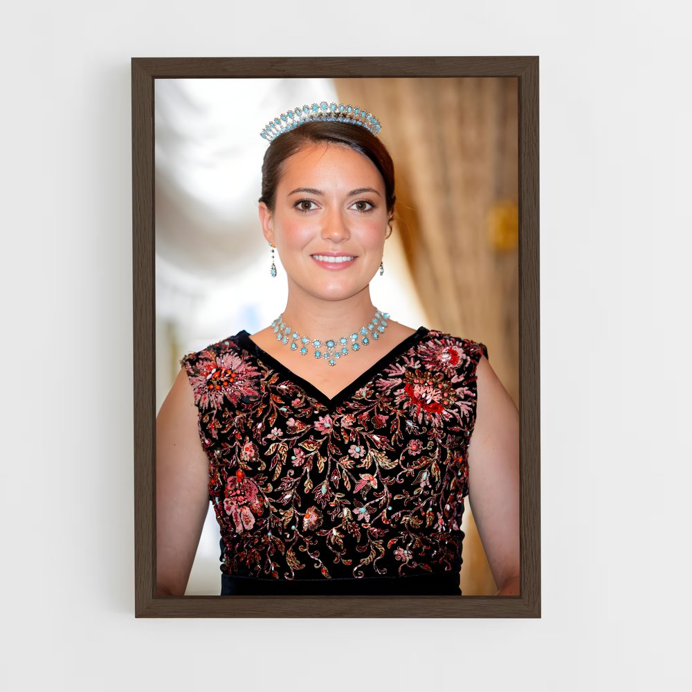 ap-princess alexandra-1 cadre Bois foncé