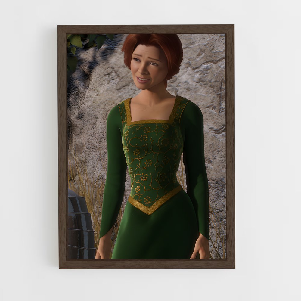 ap-princess fiona-3 cadre Bois foncé