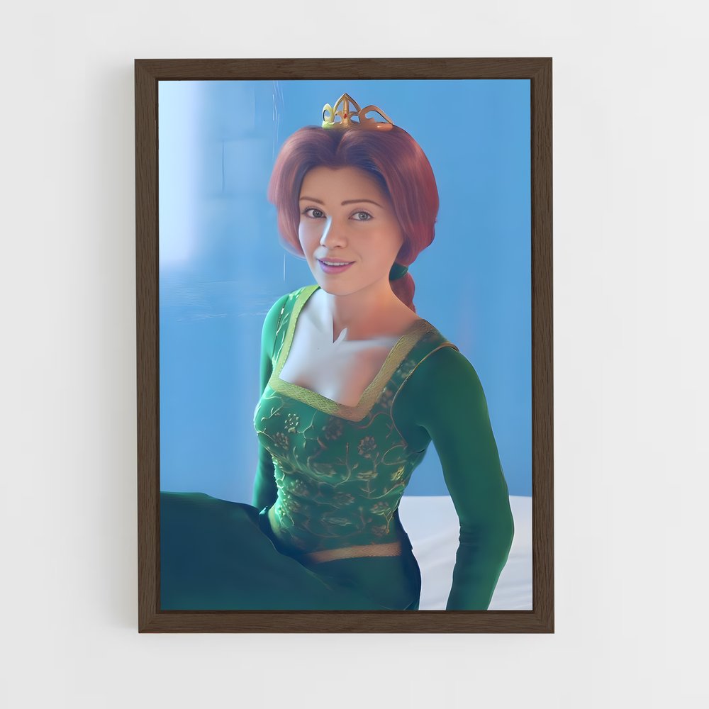 ap-princess fiona-5 cadre Bois foncé