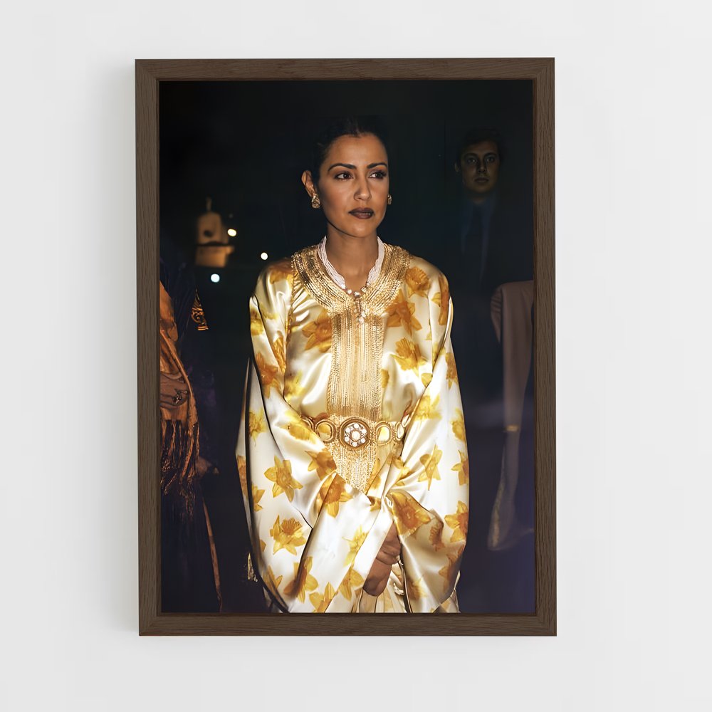 ap-princess lalla meryem-4 cadre Bois foncé