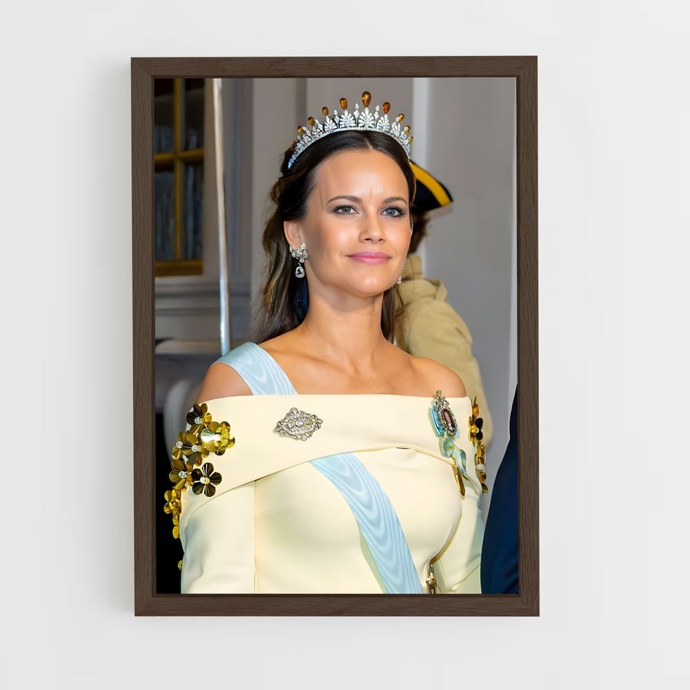 ap-princess sofia-3 cadre Bois foncé