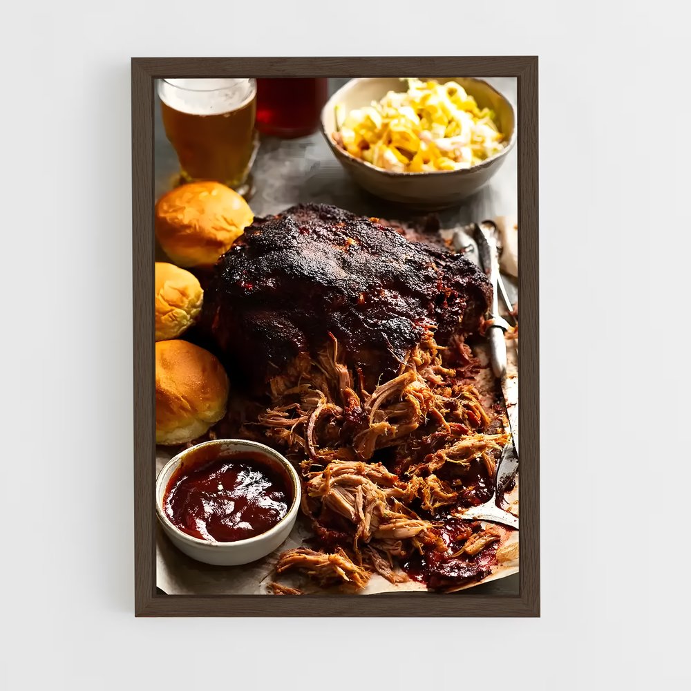 ap-pulled pork-2 cadre Bois foncé