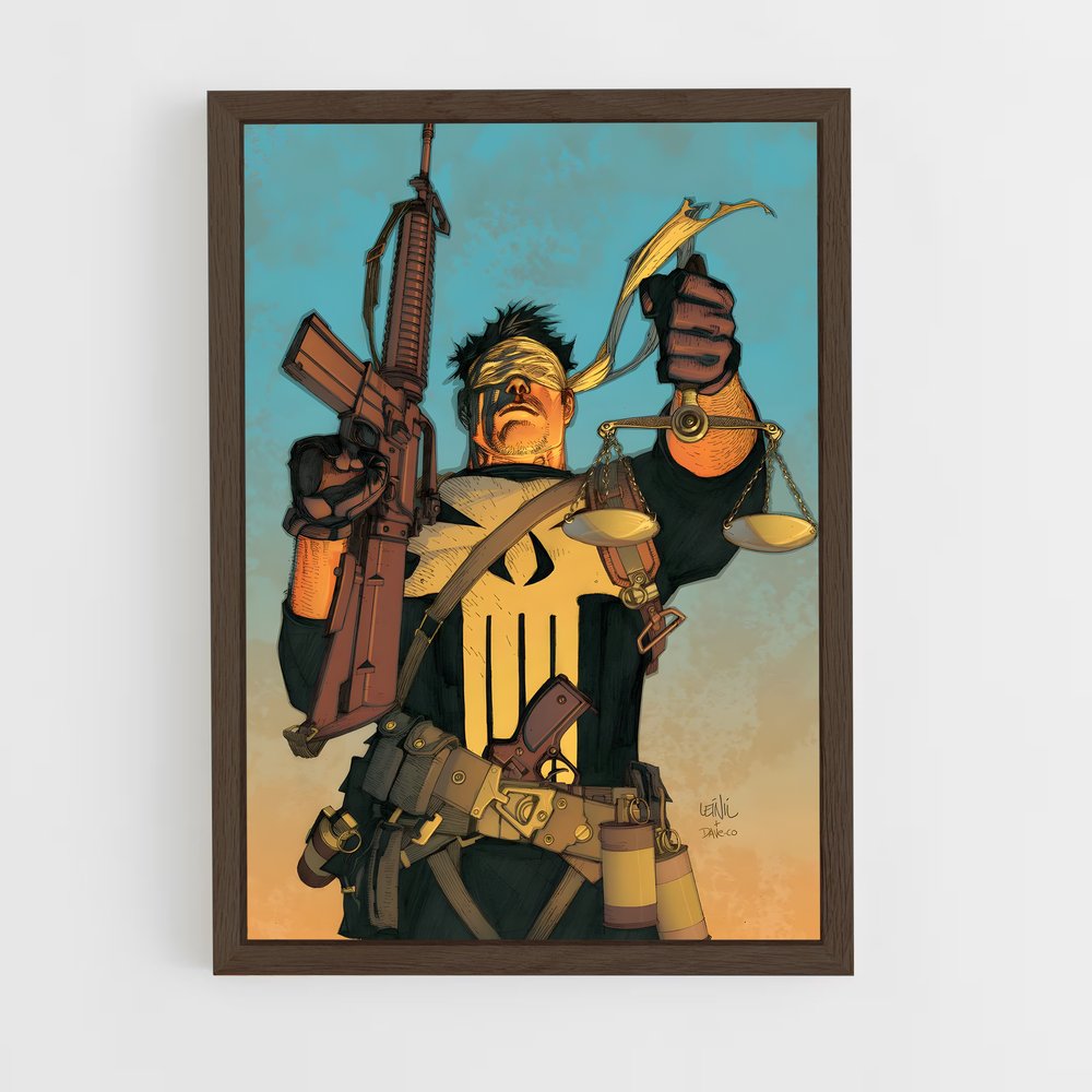 ap-punisher-6 cadre Bois foncé