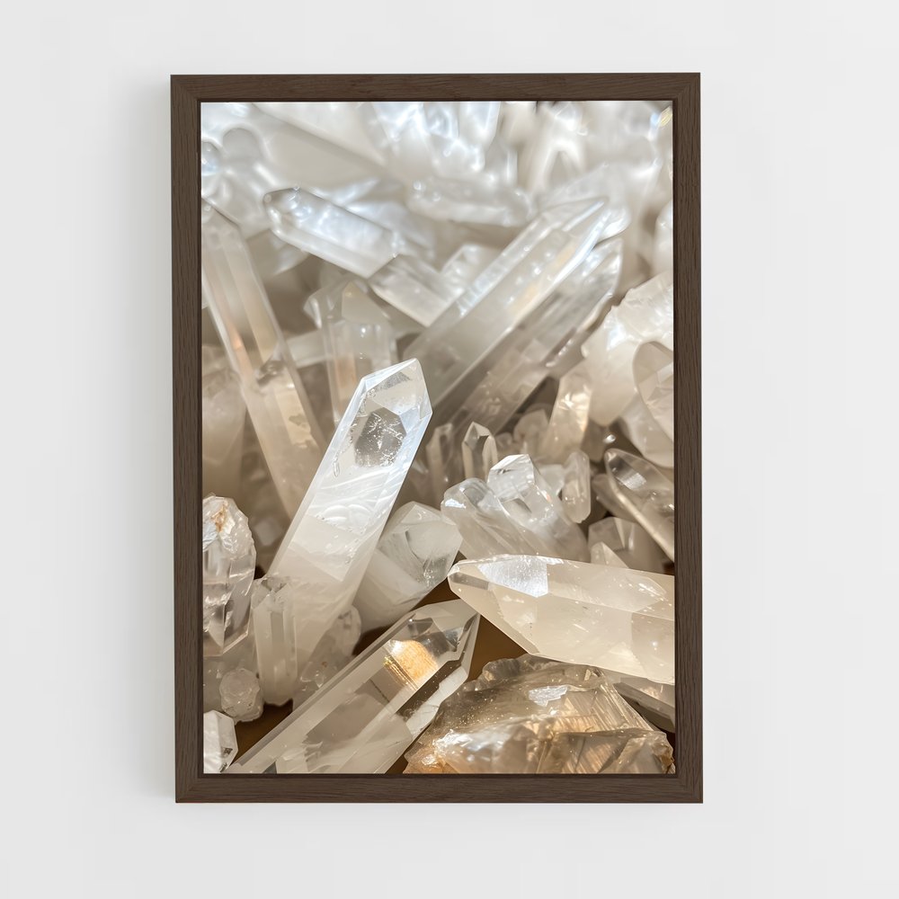 ap-quartz crystal-2 cadre Bois foncé