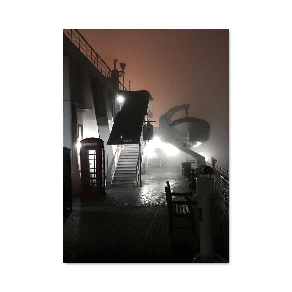 Poster Brume Nocturne