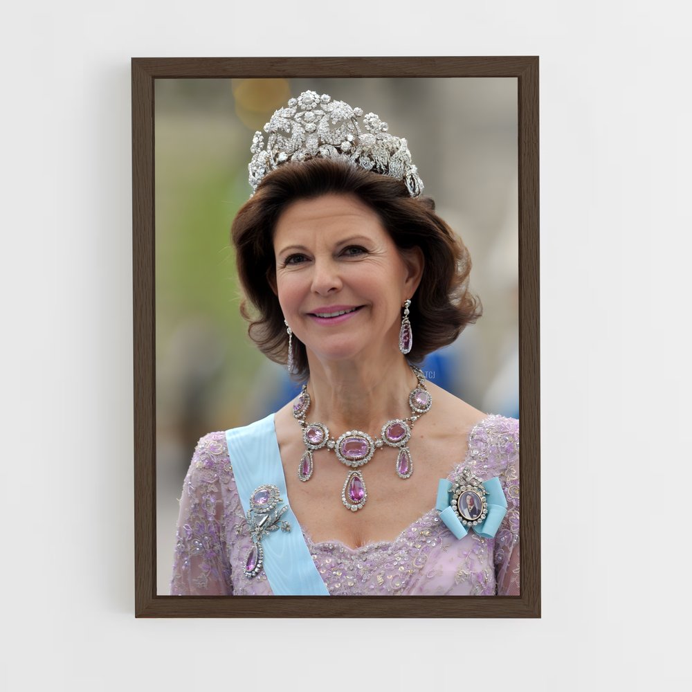 ap-queen silvia-1 cadre Bois foncé