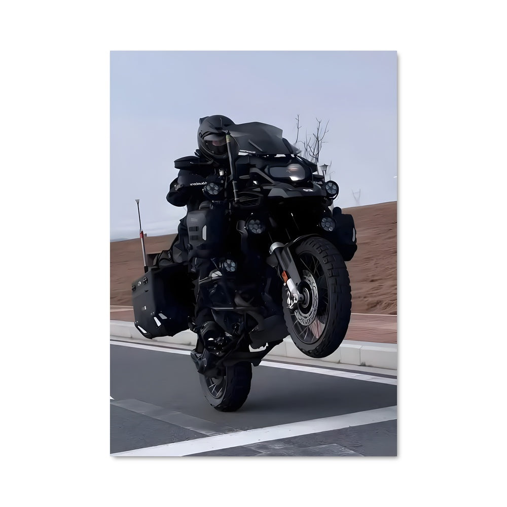 Poster Roues à l'Asphalte