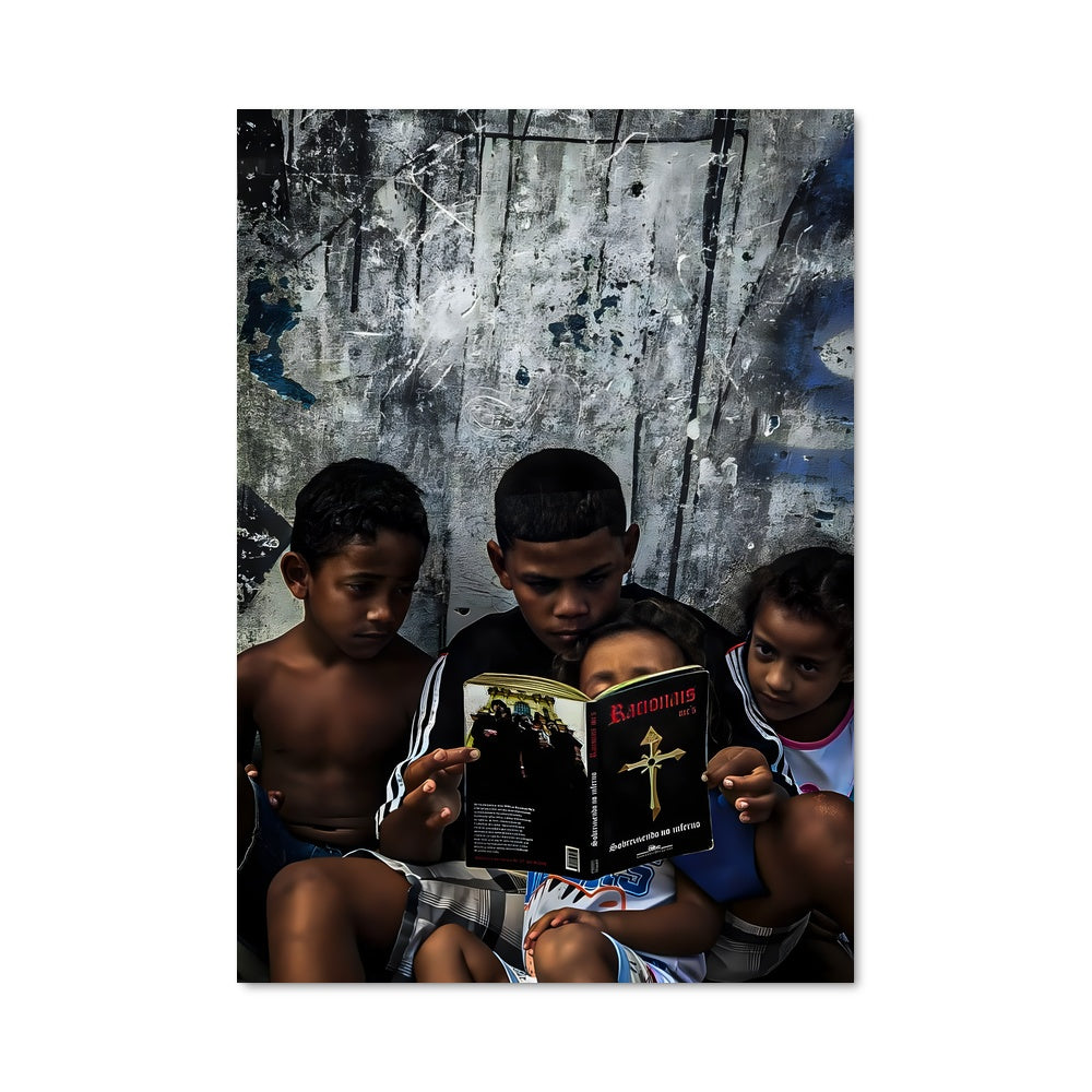 Poster Racionais en Lecture