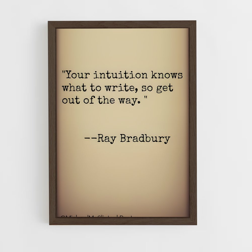 ap-ray bradbury-11 cadre Bois foncé
