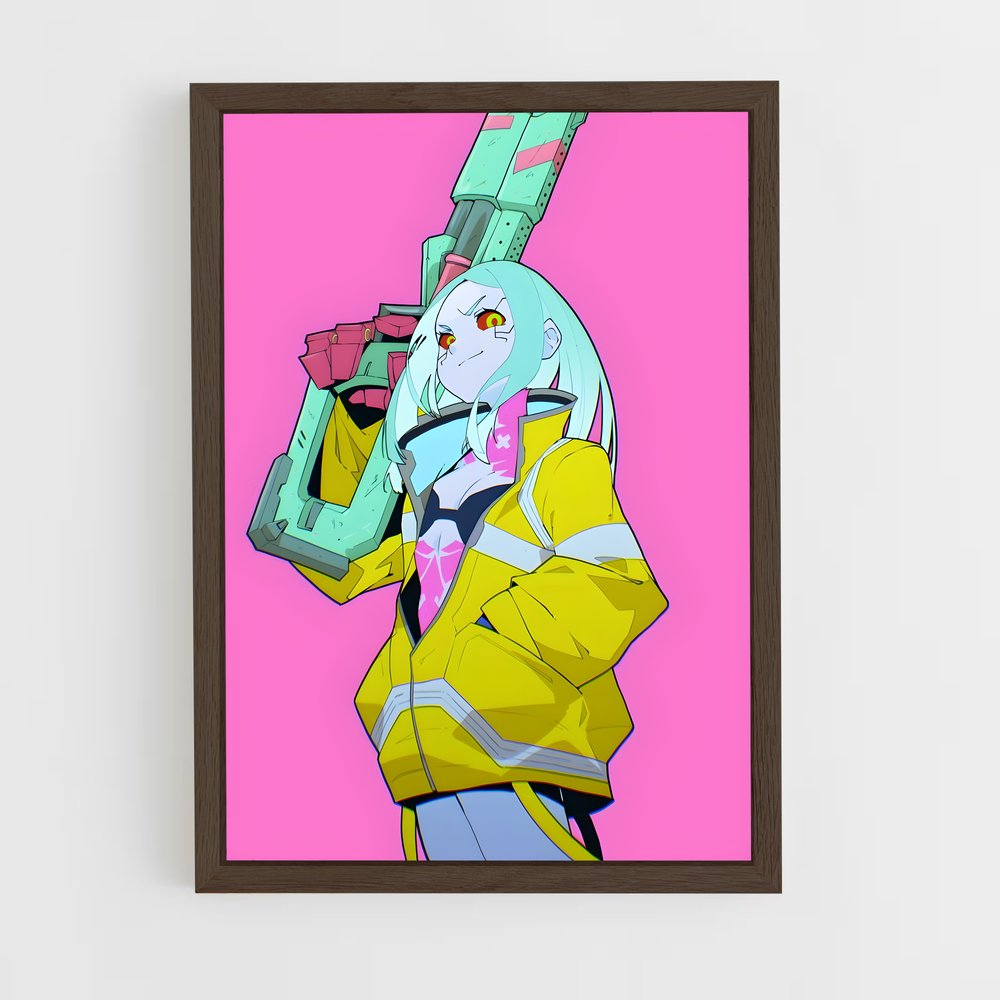 ap-rebecca cyberpunk-1 cadre Bois foncé