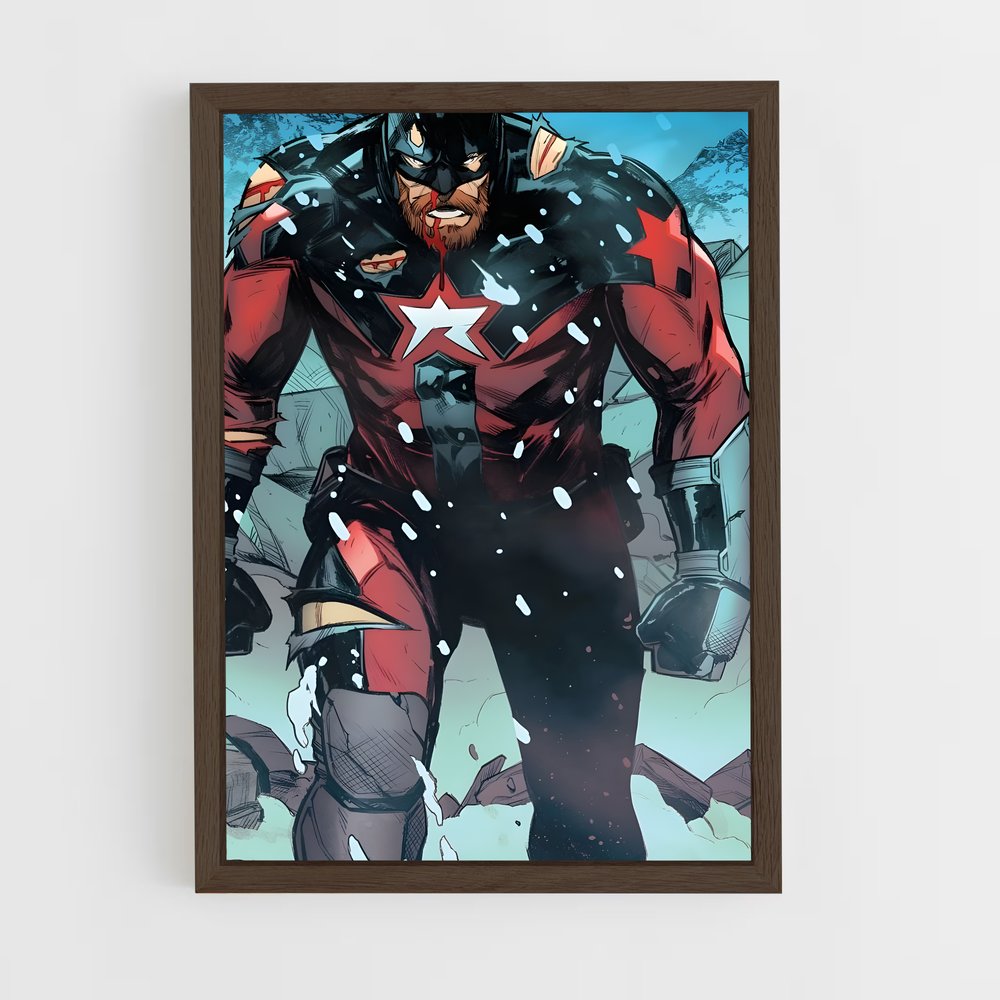 ap-red guardian-1 cadre Bois foncé