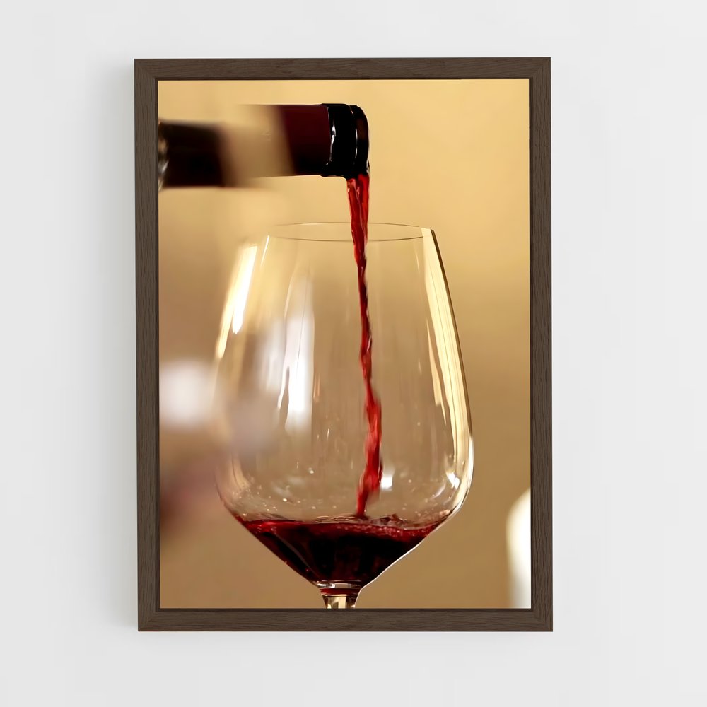 ap-red wine-12 cadre Bois foncé