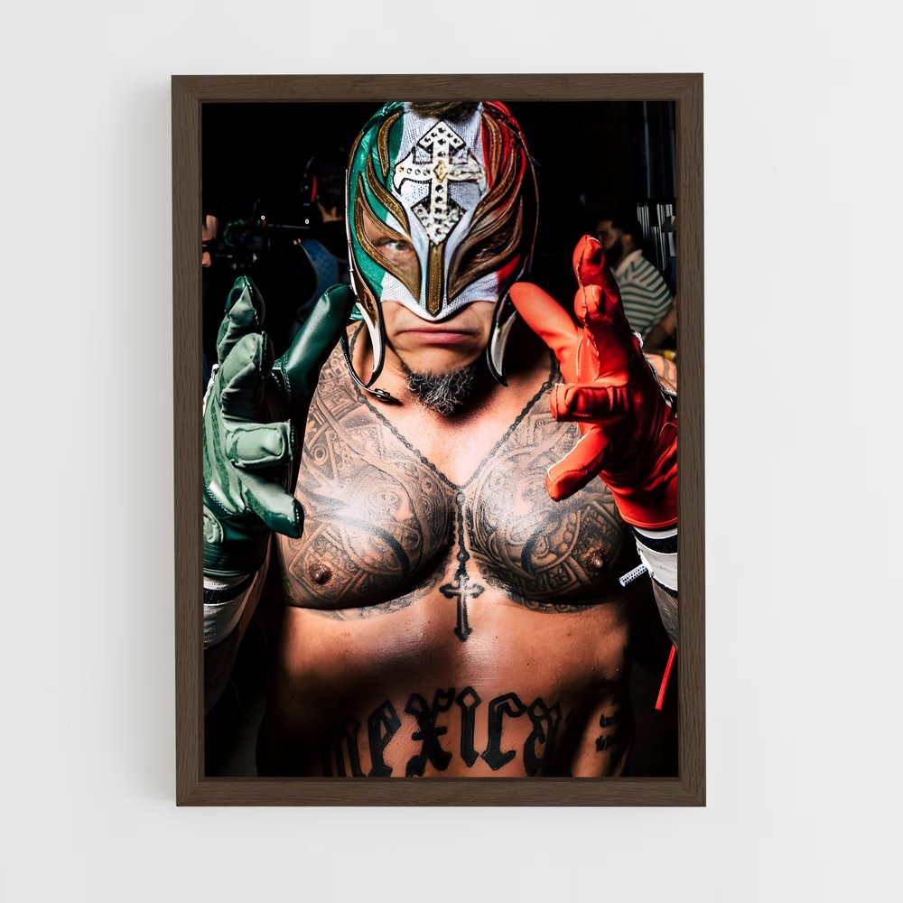 ap-rey mysterio-3 cadre Bois foncé