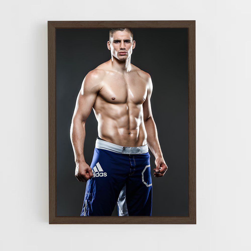 ap-rico verhoeven-1 cadre Bois foncé