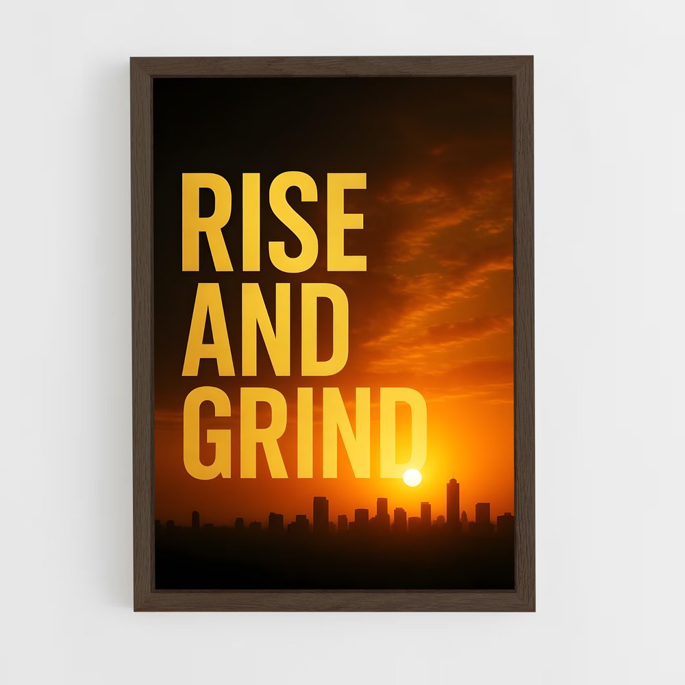 ap-rise and grind-7 cadre Bois foncé