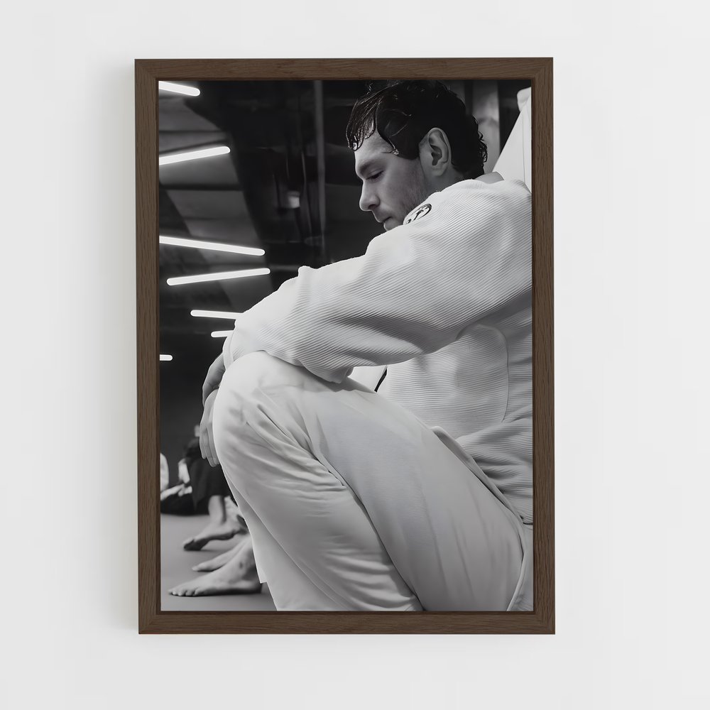 ap-roger gracie-2 cadre Bois foncé