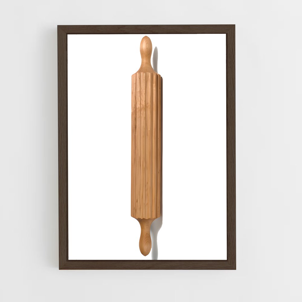 ap-rolling pin-3 cadre Bois foncé