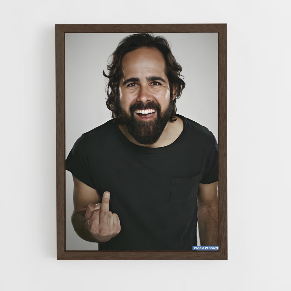 ap-ronnie vannucci-1 cadre Bois foncé