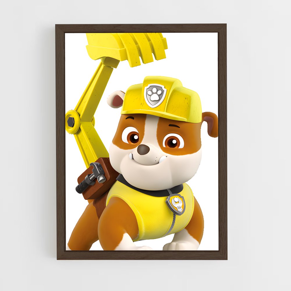 ap-rubble-1 cadre Bois foncé