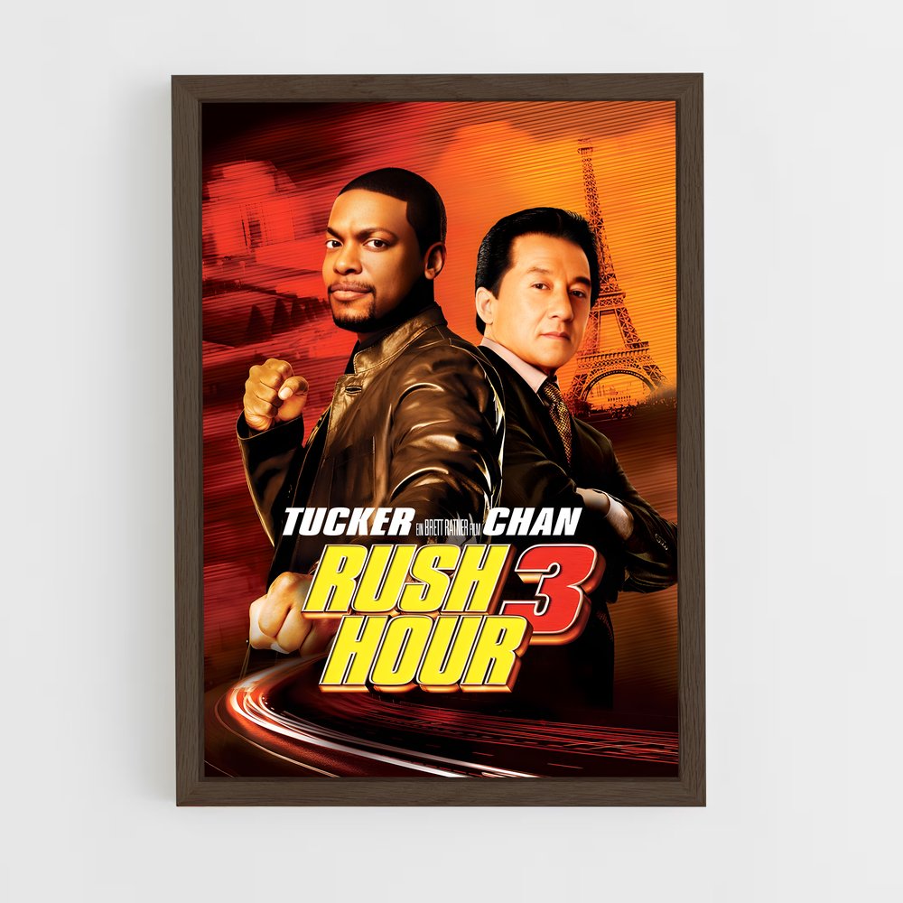 ap-rush hour-5 cadre Bois foncé