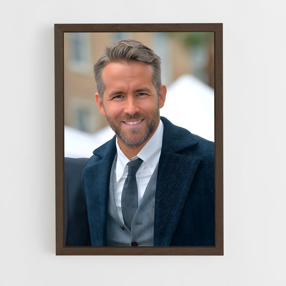 ap-ryan reynolds-3 cadre Bois foncé