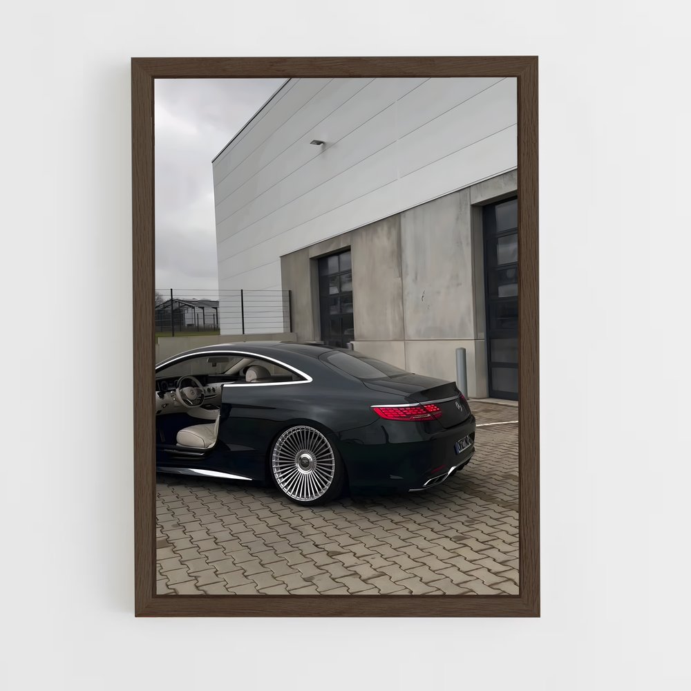 ap-s63 amg coupe-1 cadre Bois foncé