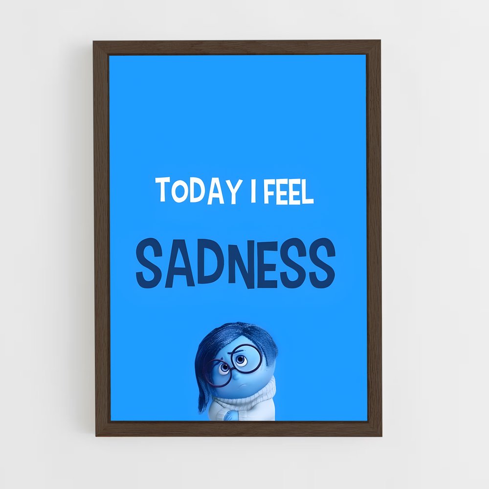 ap-sadness-6 cadre Bois foncé