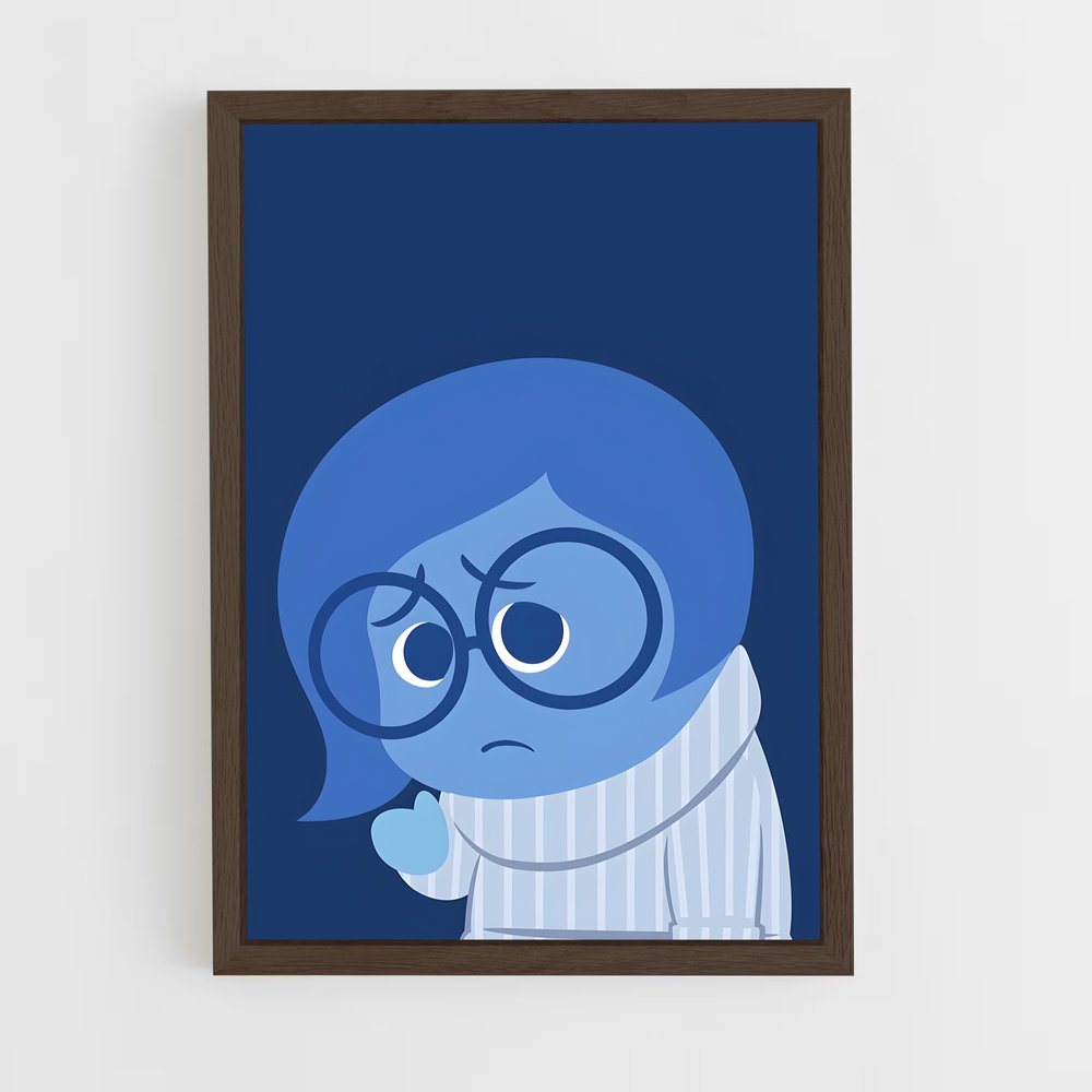 ap-sadness-7 cadre Bois foncé