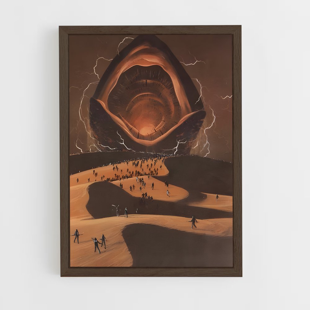 ap-sandworm-1 cadre Bois foncé