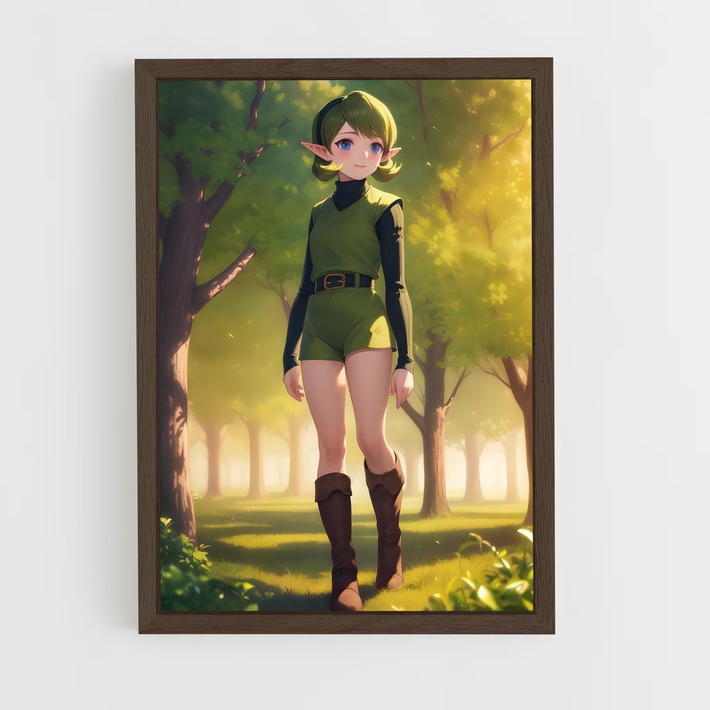 ap-saria-3 cadre Bois foncé
