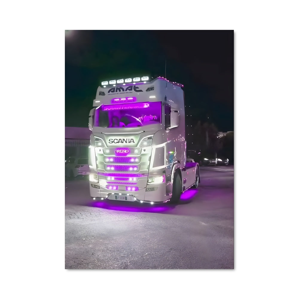 Poster Lumières de Scania