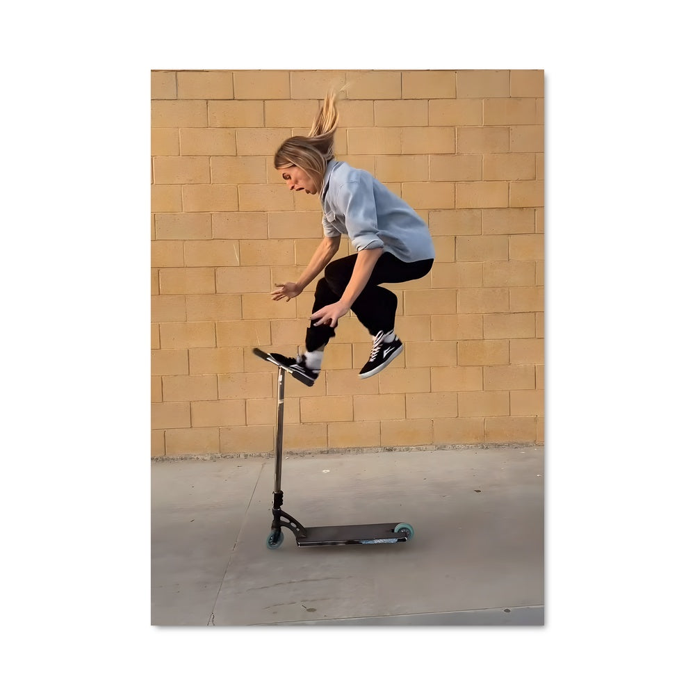 Poster Trickster en Scooter