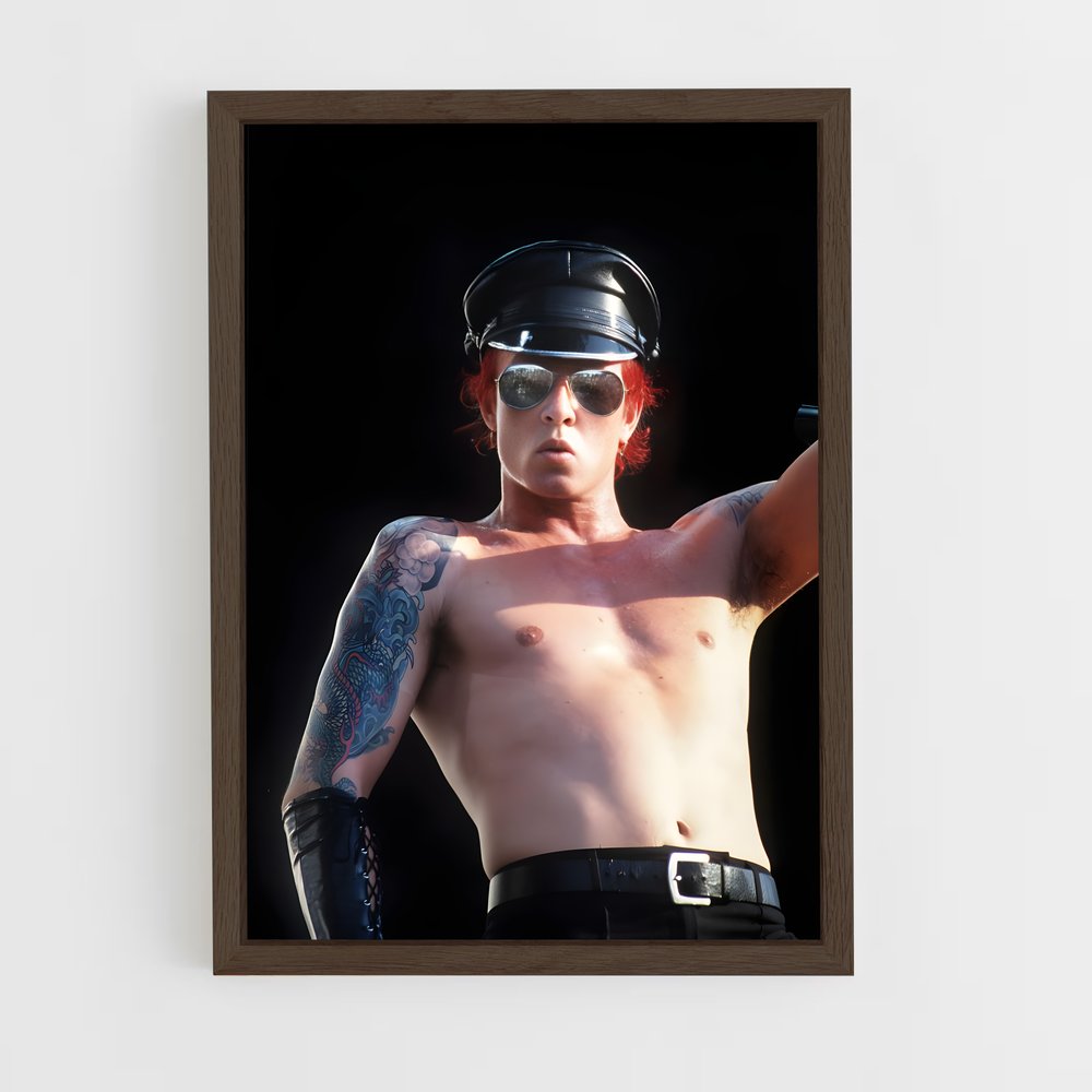 ap-scott weiland-1 cadre Bois foncé