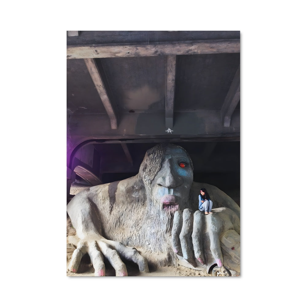 Poster Le Taureau Sous le Pont