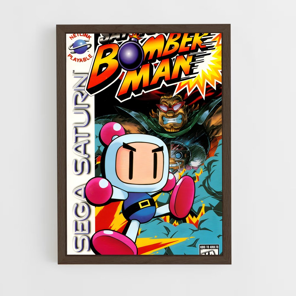 ap-sega saturn-2 cadre Bois foncé