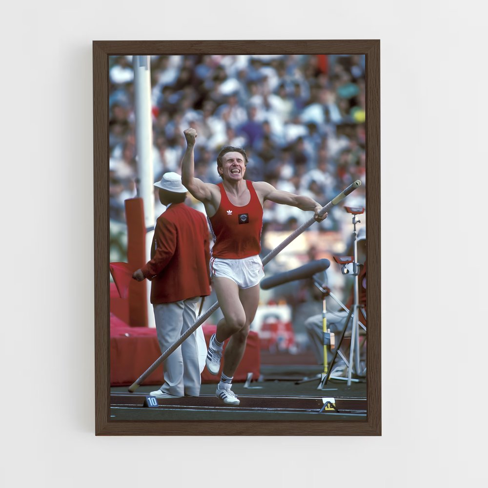 ap-sergey bubka-1 cadre Bois foncé