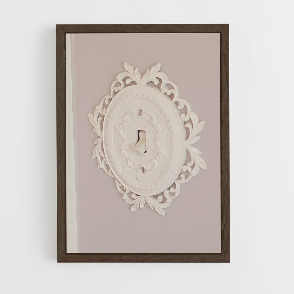 ap-shabby chic-4 cadre Bois foncé