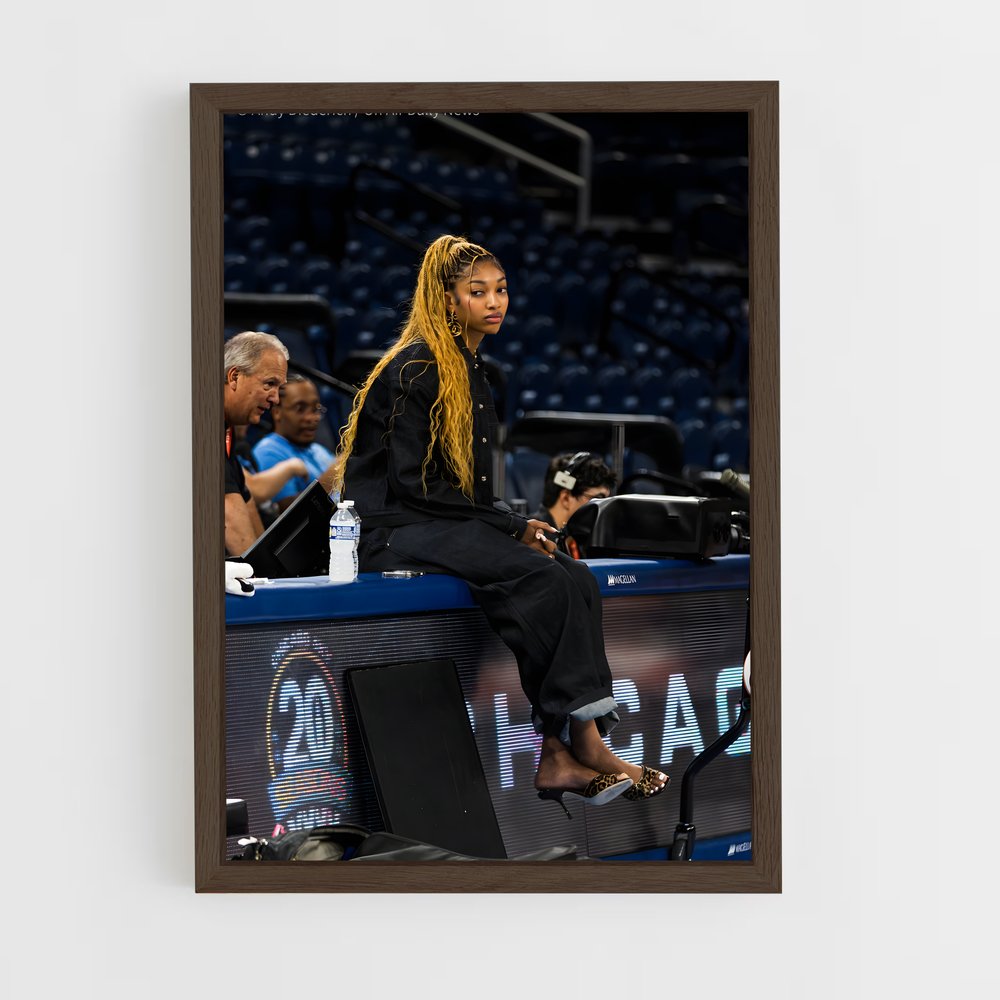 ap-sheryl swoopes-1 cadre Bois foncé