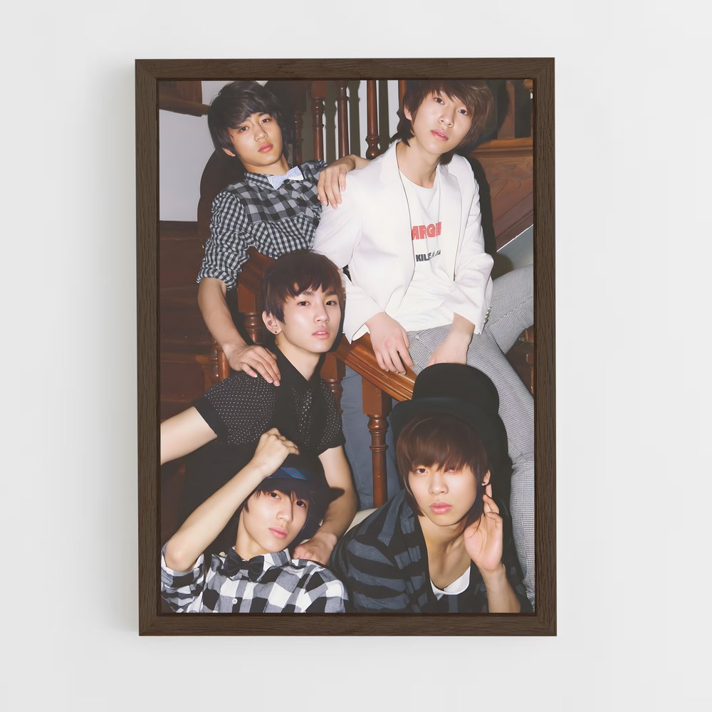 ap-shinee-1 cadre Bois foncé