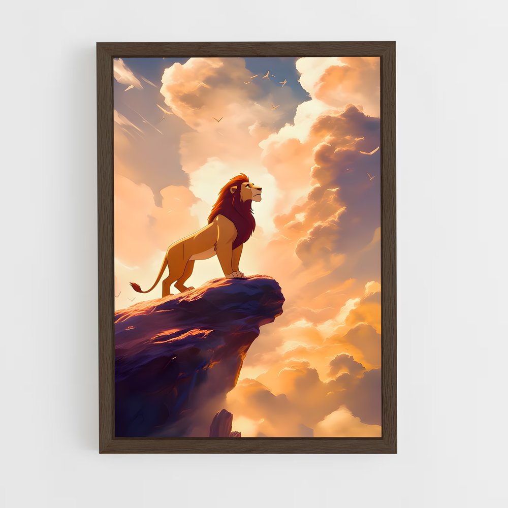 ap-simba-1 cadre Bois foncé
