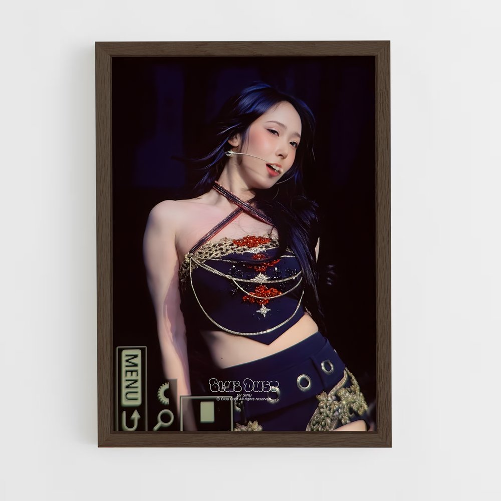 ap-sinb-8 cadre Bois foncé