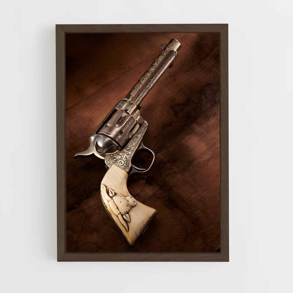 ap-six shooter-3 cadre Bois foncé