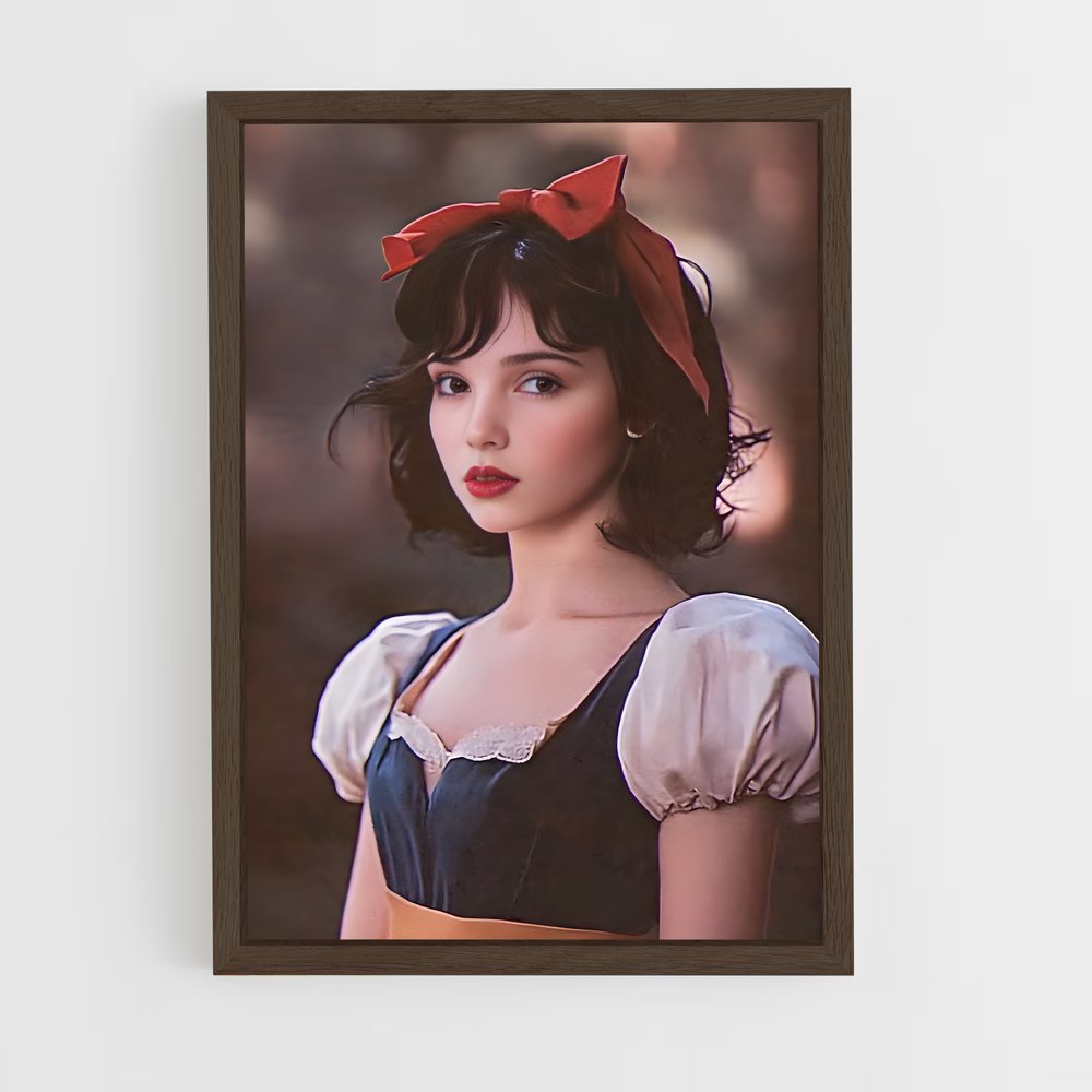 ap-snow white-11 cadre Bois foncé