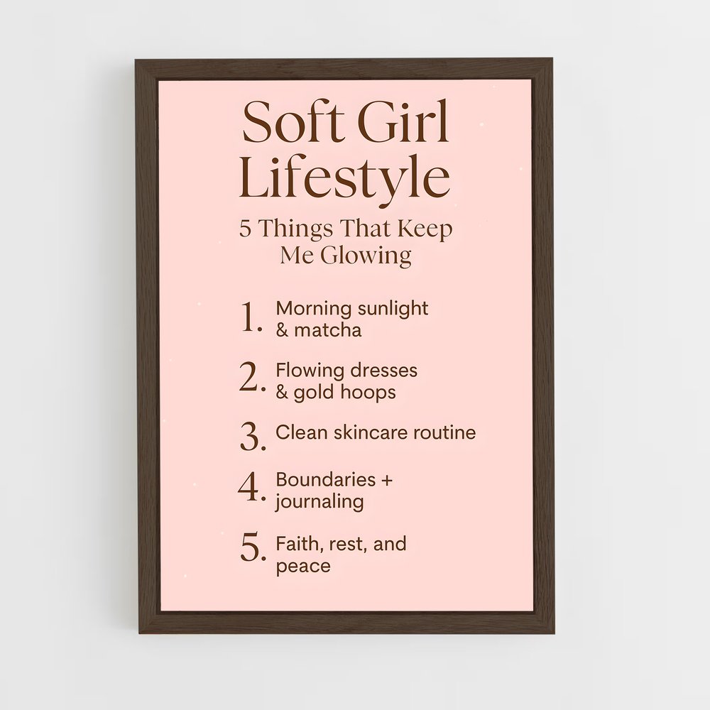 ap-soft girl-9 cadre Bois foncé