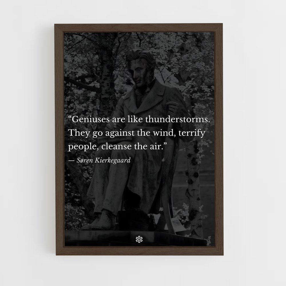 ap-soren kierkegaard-2 cadre Bois foncé