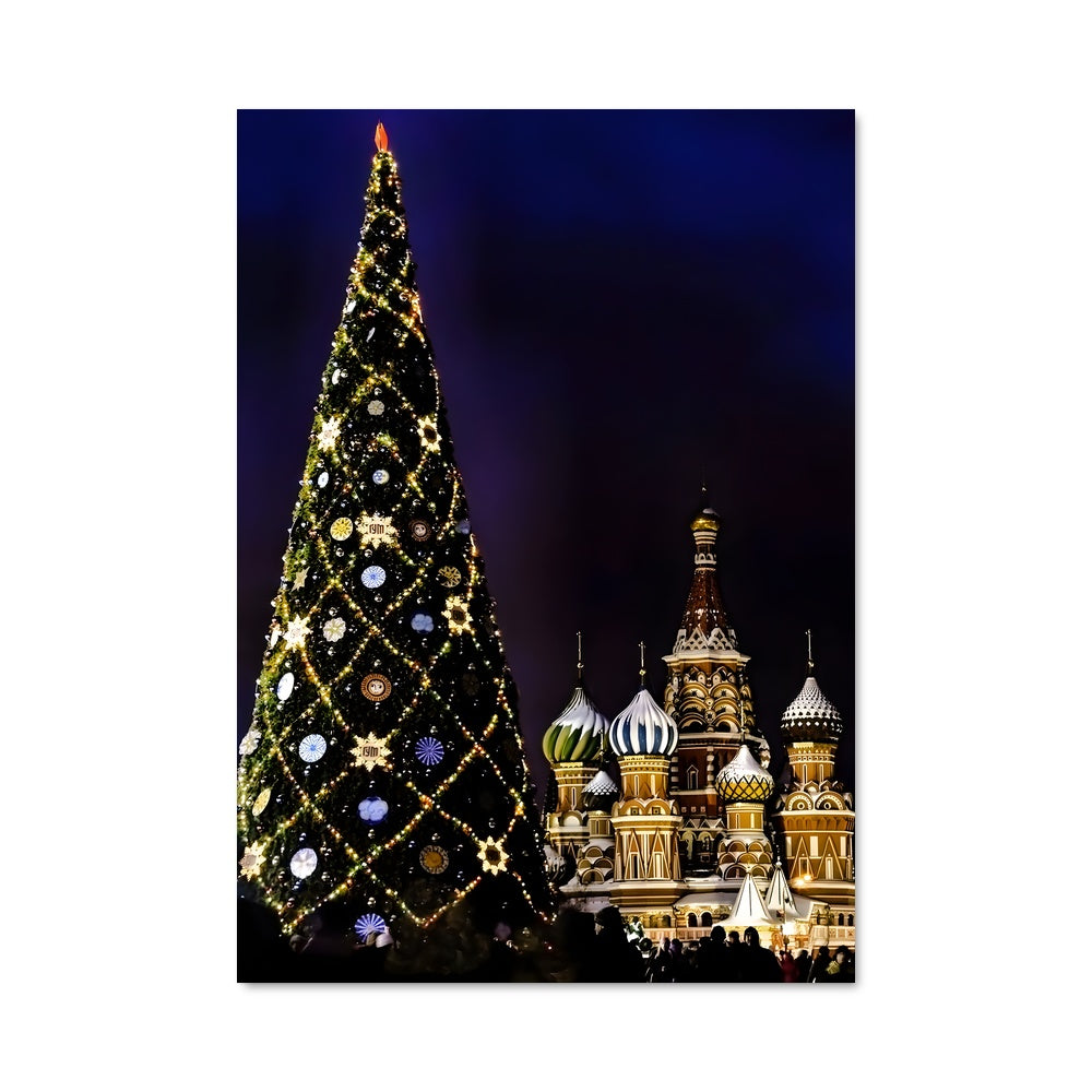 Poster Noël à Saint-Basile