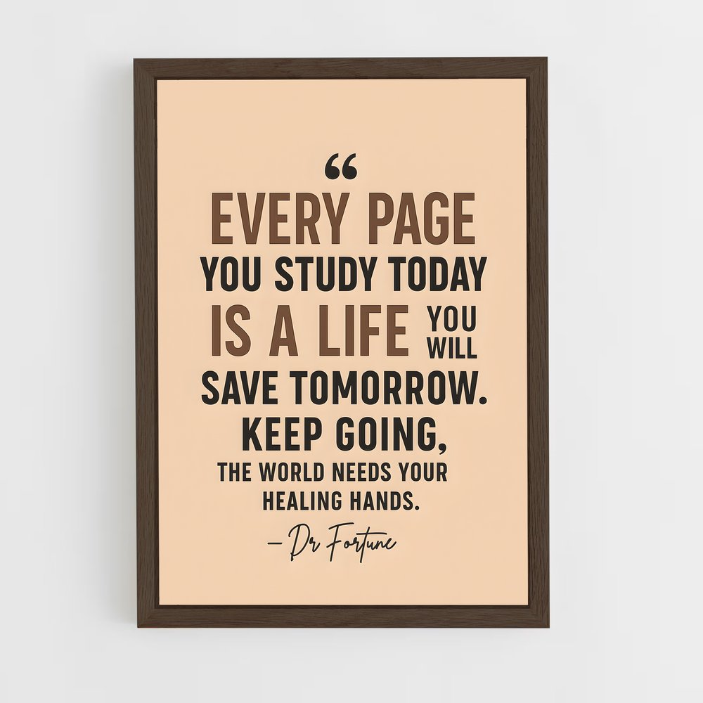 ap-stay motivated-2 cadre Bois foncé