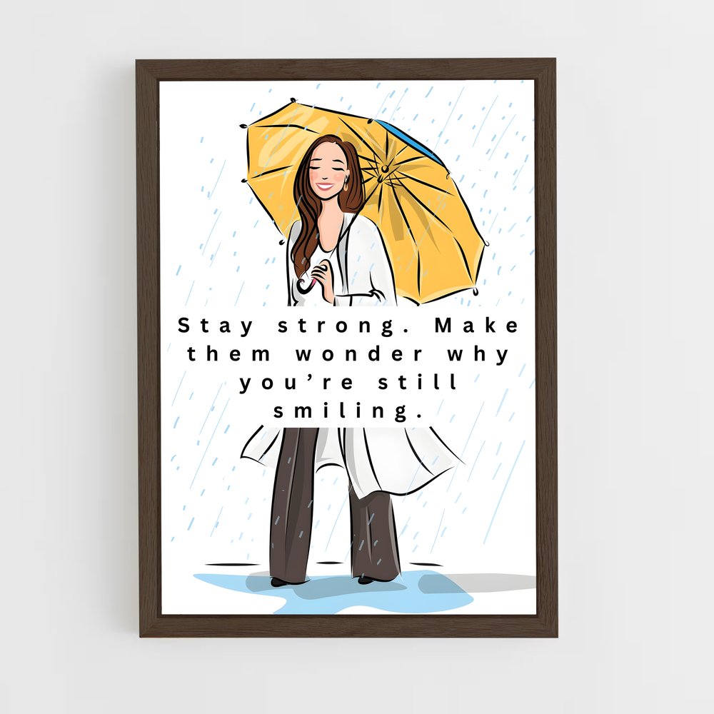 ap-stay positive-2 cadre Bois foncé